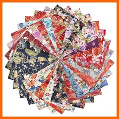 30Pcs Pre-Cut Cotton Quilting Fabric Japanese Style Floral Patchwork | 8″x10″…