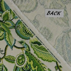 STOUT MUSE EMERALD GREEN LARGE LEAF VINE FLORAL MULTIPURPOSE FABRIC BY YARD 54″W