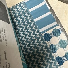 Fabric Sample Book Barrow Multicolor Teal Multipurpose 8×8 6×8 4×8 17 Pg Each
