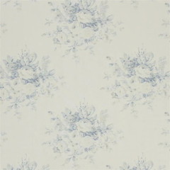 DESIGNERS GUILD/RALPH LAUREN CURTAIN FABRIC Wainscott Floral 6.4 METRES CAMBRAY