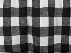 Drapery Upholstery Fabric 100% Cotton Large Plaid/Buffalo Check – Black/White
