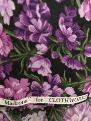 Fabric 100% cotton 4.25 yards Madona for cloth works
