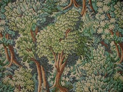 Tapestry Curtain Upholstery Fabric Woodland Forest Tree Cushion 15 Metre Roll