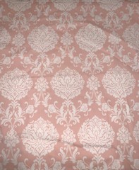 New Waverly Inspiration Pink Ivory/Off White Fabric +/- 7.5 Yds SEE DESCRIPTION