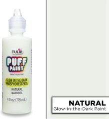 Glow Natural 4oz Fabric Paint – Non-Toxic, Washable, and Crack Resistant Design