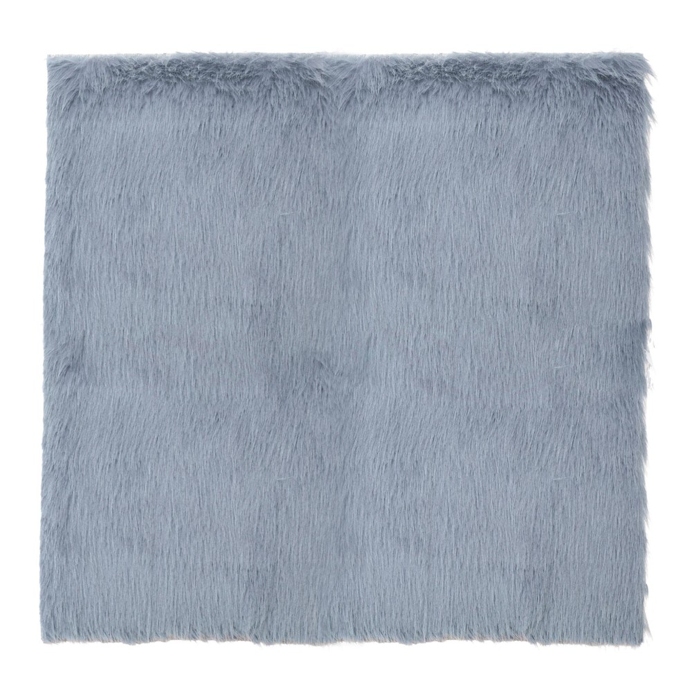 30″x30″ Purple Faux Fur Square Fabric for Crafts, Gnomes, Animal Costumes