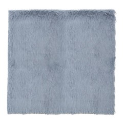 30″x30″ Purple Faux Fur Square Fabric for Crafts, Gnomes, Animal Costumes