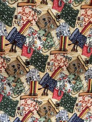 Quilt RJR Fabric 2003 Buttons Pins Scissor 18×22 in 100% COTTON QUILT FABRIC