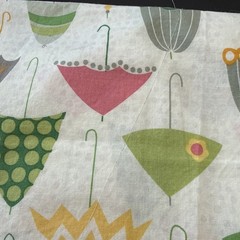 2 Lbs Mixed Lot Floral Bees Fabric Remnants Scraps Sewing Crafts Quilting