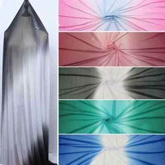 Dancing Ombre Tulle 58” Wide By Yard Polyester Stretch Mesh Fabric Gradient Net