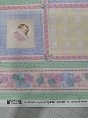 Bessie Pease Quilting Treasures Nursery Patchwork 2 Yards Double Boarder