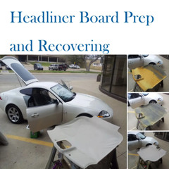 Car Headliner Suede Fabric for Interior/Roof Replace Exact Match & Easy to Apply