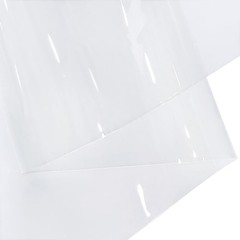 | Clear TPU Vinyl Fabric 54-Inches Wide, 12 Gauge Clear Waterproof Vinyl Multipu