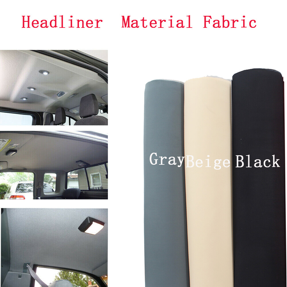 Car Headliners Fabric Material Upholstery Repair Torn/Damage/Shedding Dome Liner