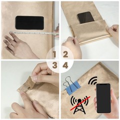 Faraday Fabric, Faraday Cloth 43”x118” with Faraday Tape Military Grade Prote…