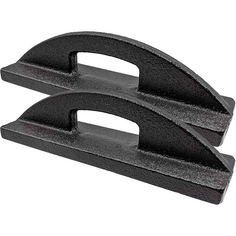 Generic Fabric Pattern Cloth Weight Set Of 2 Heavy Duty Iron Cast Fabric