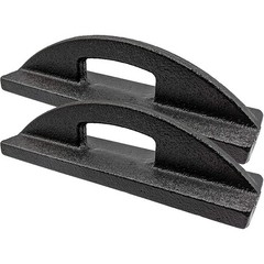 Generic Fabric Pattern Cloth Weight Set Of 2 Heavy Duty Iron Cast Fabric