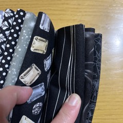 Benartex Color Spectrum Favorites Black White Fat Quarter Fabric Bundle 10pcs
