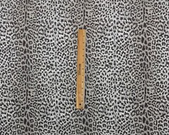 P KAUFMANN CHEETAH EBONY GRAY LEOPARD ANIMAL PRINT MULTIUSE FABRIC BY YARD 54″W