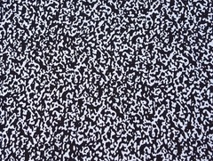 Compact Cotton 1×1 Rib Knit Fabric by the Yard Black White Camouflage Print #AA