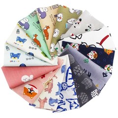 42Pcs 4″ X 4″ (10Cm X 10Cm) Cotton Fabric Squares for Quilting,Pre-Cut Quilt Cha