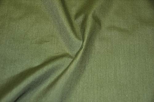 Sedona Designz 60″ Wide Premium Cotton Blend Broadcloth 2 Yards, Olive Green