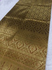 Thai Silk Fabric Brocade Traditional Pattern Ideal for Dress & Skirts