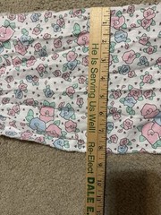 Precious Moments Florals Cotton Blend Fabric 35”X 1 3/4 Yd 36”x 25” & 8”x1.5 Yds