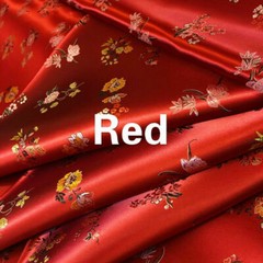 Chinese Floral Satin Faux Silk Fabric Jacquard Brocade Tang Suits Upholstery Sew