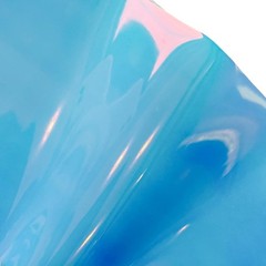 | 30 Gauge Holographic Clear Vinyl Roll, 12″ x 54″ Waterproof Iridescent Tran…