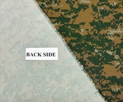 MARPAT WOODLAND NO BLACK NY/CO TWILL MARINE UNIFORM FABRIC 1/2(0.5) YARD 66″W