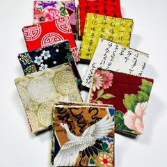 Asian Fabric Mini Charm Pack 2.5″ Squares, Qty. 42 100% Cotton Pre-cut Patchwork