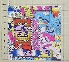 37 Precut My Little Pony Quilt Squares 8.5 X 8.5 Mixed Characters and Colors New