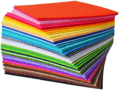 Felt Sheets, 40 Pcs 12 X 12 Inches (30 X 30Cm) 1Mm Thick Soft Felt Fabric Sheet,