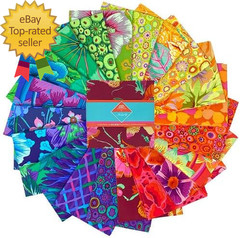 Kaffe Fassett Collective Classics plus Spectrum Charm Pack 42 5-Inch Squares