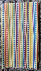 Lot Of 4 Whimsical Quilting Fabrics Northcott Free Spirit Stripes Checks 3 Yards