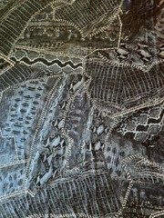 Authentic Top Italian designer silk luxury dress Fabric. Made in Italy