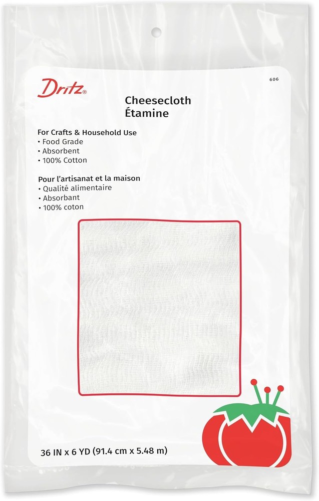 606 Cheesecloth, Food Grade #10, 36-Inch x 6-Yards , White