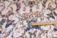 58” Wide By Yard Digital Print Chiffon Fabric Vintage Crinkled Chiffon Crepe