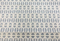 Thibaut Geometric Crypton Performance Uphol Fabric- Quinlan Sky 3.30 yds W789108