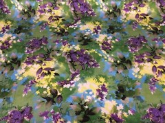 Hardy’sTextile Silk/Lycra Satin Digital Print DIY Dress Scarf Shirt Top Skirt-73
