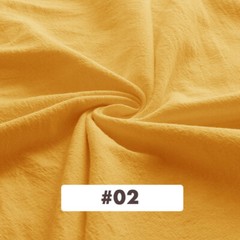 1.4*0.5M Faux Linen Fabric Cotton Pleated Cloth Soft Fabric DIY Dress Crafts