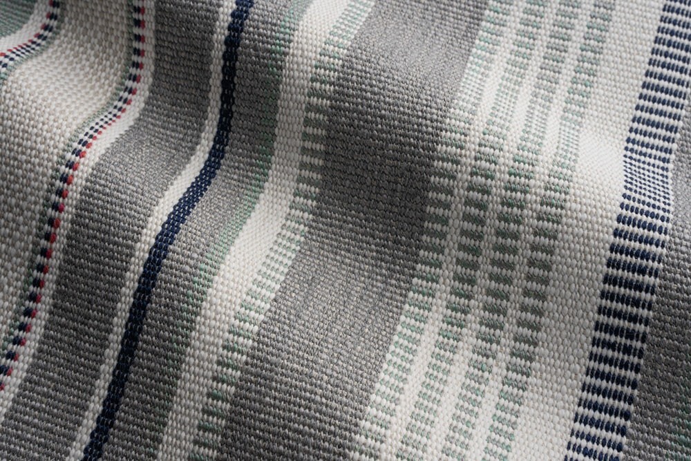 Perennials Striped Outdoor Fabric- Left Bank Stripe / Misty Mint 6 yds 837-773