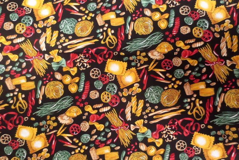 Kitchen Kitsch Fabric by Hoffman International Fabrics 132″ x 22″