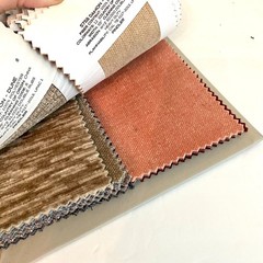 Pindler Plush Fabric Sample Book Upholstery Chenille 34 PCS Jewel Tones