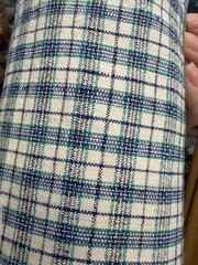 10 yard Vintage Chinese Homespun Cotton Fabric Old Stock 36cm Wide