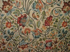 Jacobean Floral Tapestry Fabric Curtain Upholstery Cushion Soft Furnishing