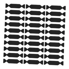 30pcs Vinyl Squeegee Fabric 5 Inch Pre-Cut Self-Adhesive Microfiber