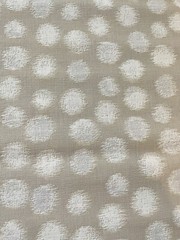PERENNIALS INDOOR OUTDOOR FABRIC “BEBOP,” Chalk colorway, Sold by the Yard