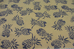 OOP Hoffman Cotton Fabric Salesman Samples PINEAPPLES 4 Pieces
